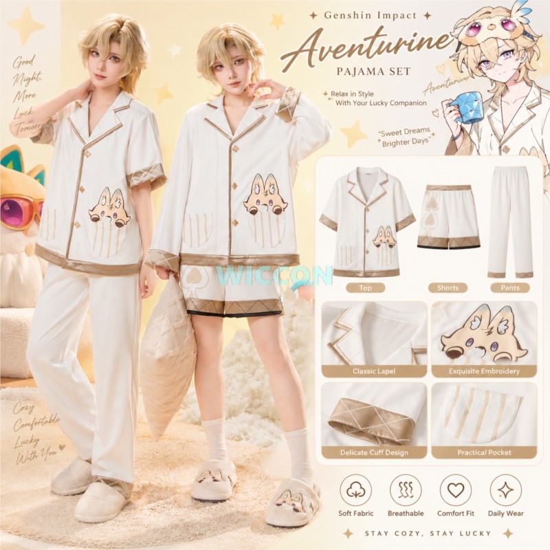 Summer Games Clothing - Pijama de aventurina, disfraz de cosplay,