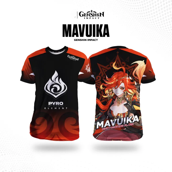 Summer Games Clothing - Camisetas populares de Genshin Impact Mavuika