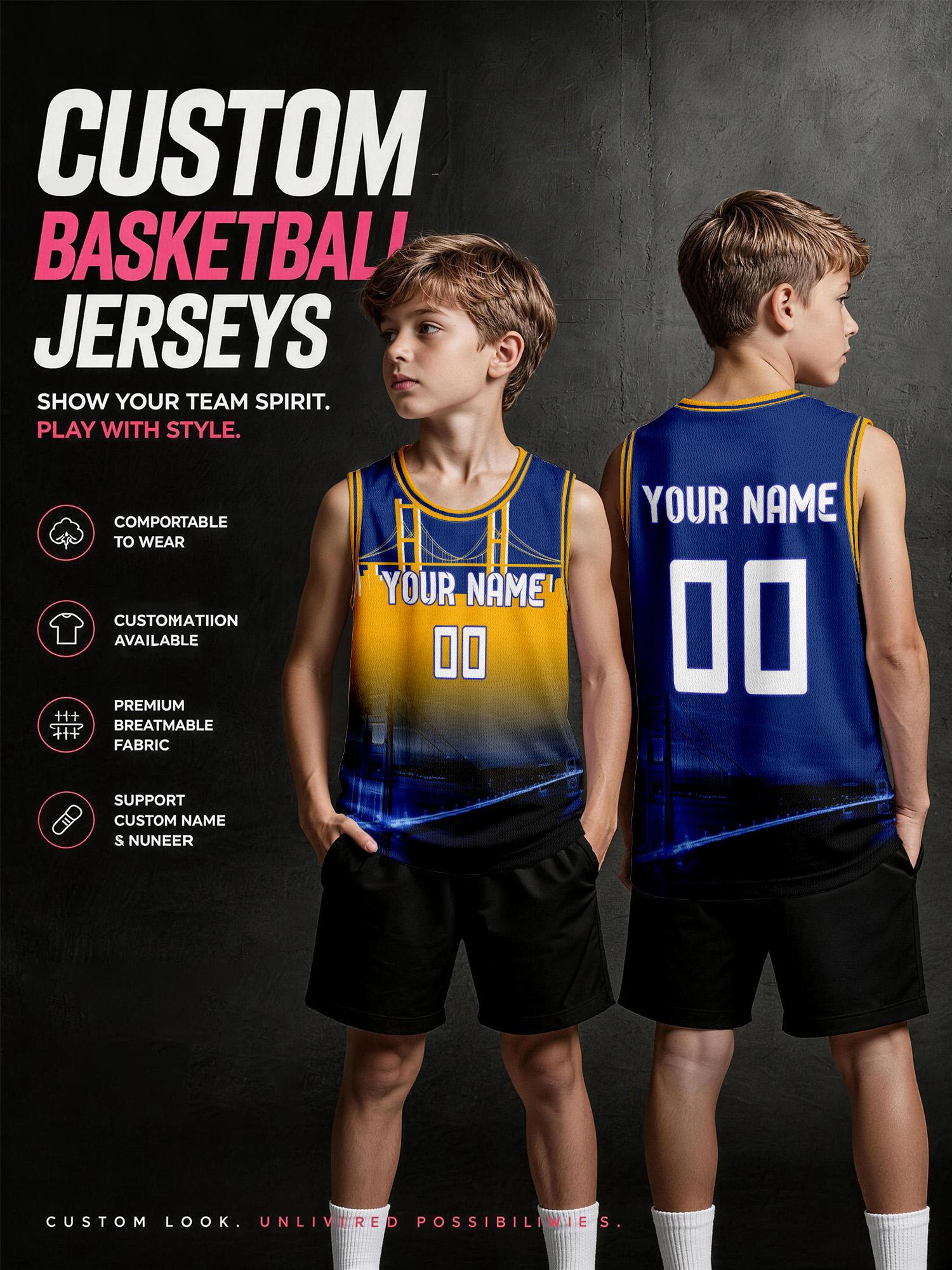 Tank Top Breathable - Conjunto de camiseta de baloncesto con