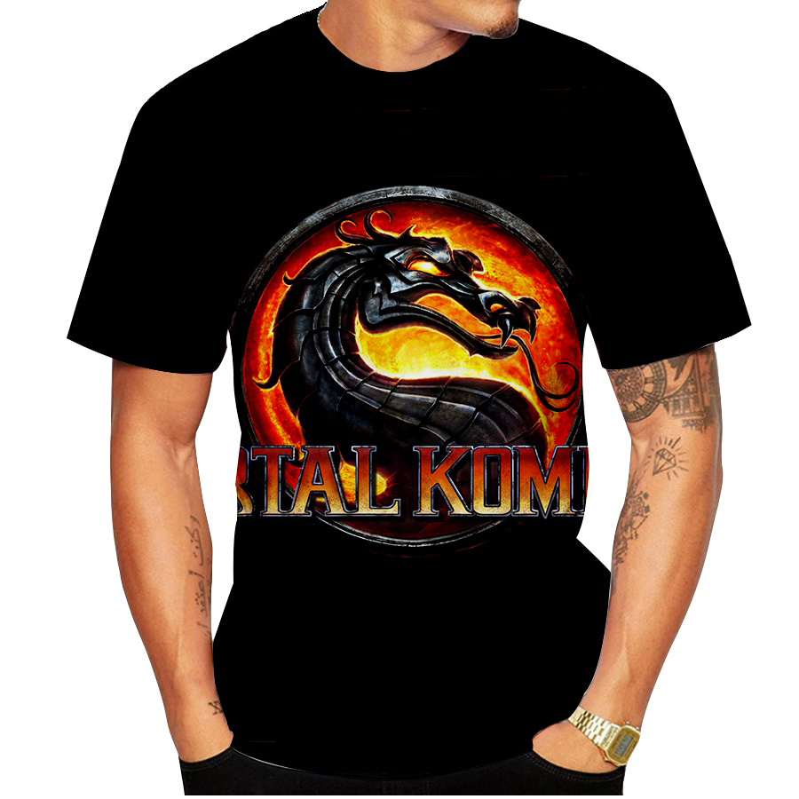 Camisetas de Mortal Kombat par - Summer Games Clothing reseña y precio