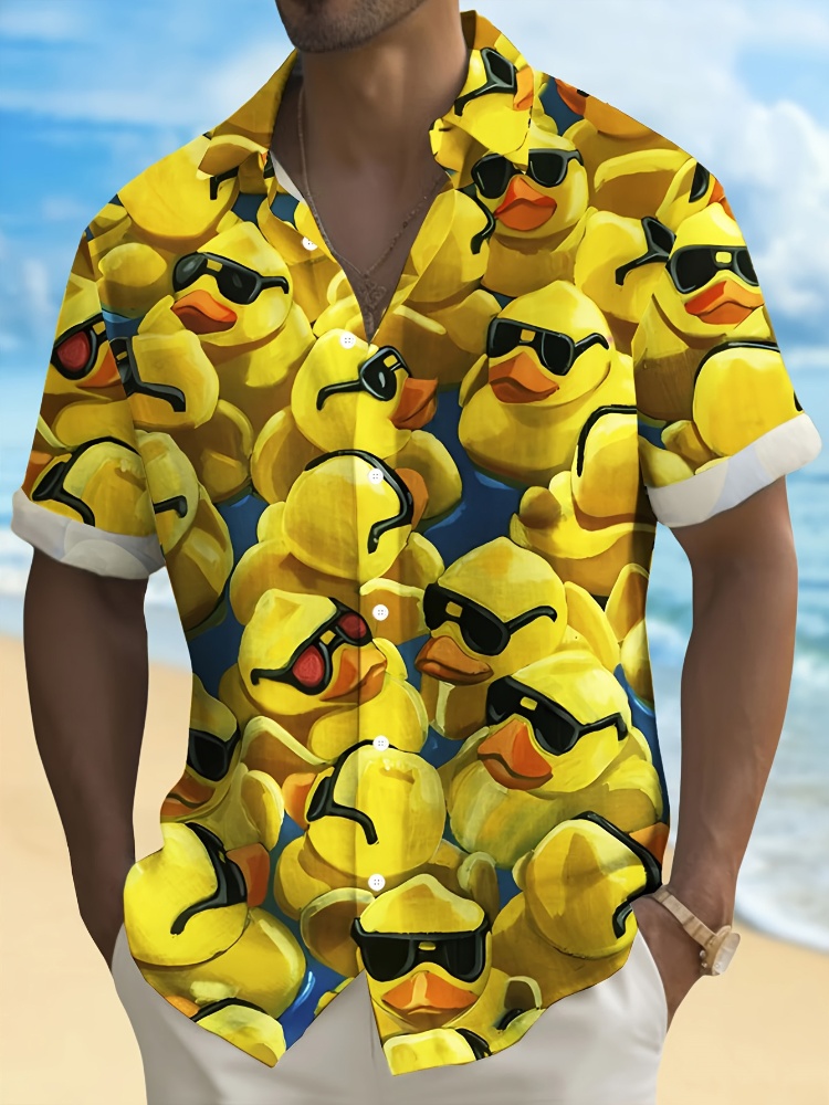 Camisa hawaiana para hombre, c - Summer Duck Clothing reseña y precio
