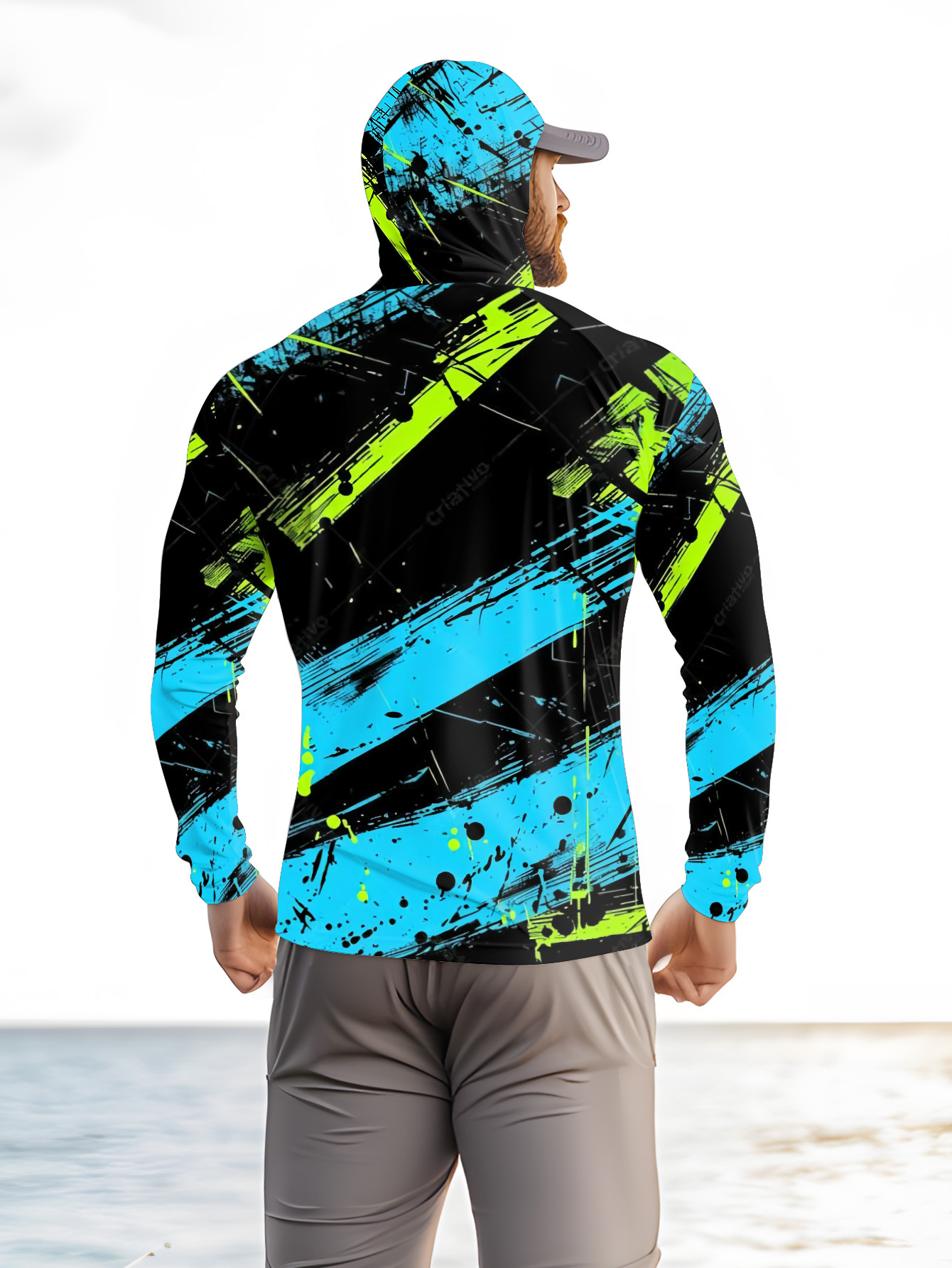 Sudadera de pesca para hombre, - Summer Clothing Long Sleeve reseña y precio