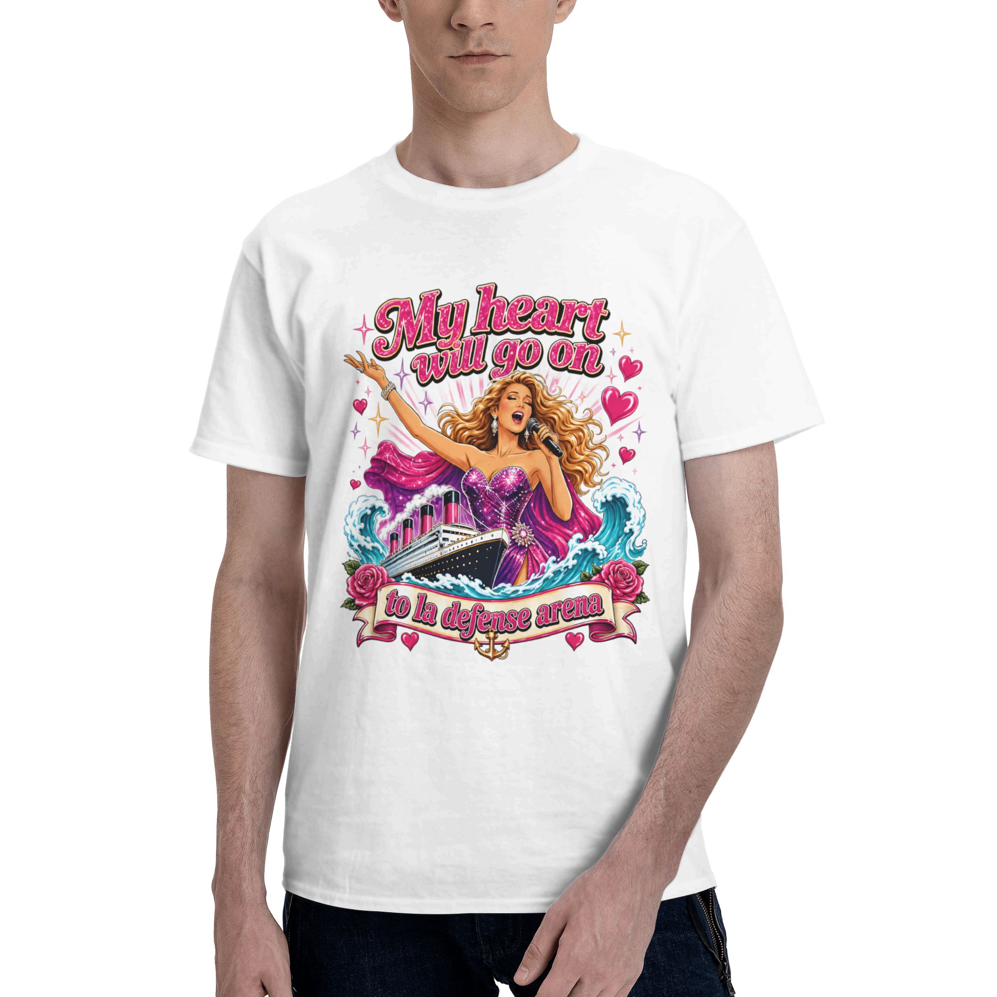 Camisetas de hombre con motivo - Summer Clothing In Paris reseña y precio
