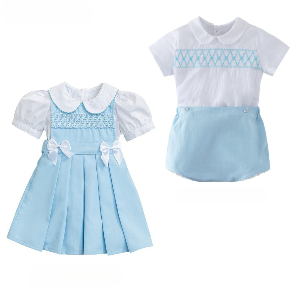 Conjunto de Ropa para Hermanos - Summer Clothing In Spanish reseña y precio