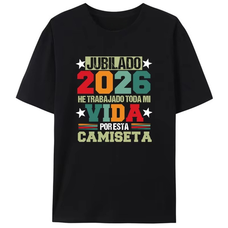 Camiseta Vintage para Hombre,  - Summer Clothing In Spanish reseña y precio